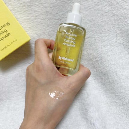 プロポリスエナジーカーミングアンプル/By Wishtrend/美容液を使ったクチコミ(2枚目)