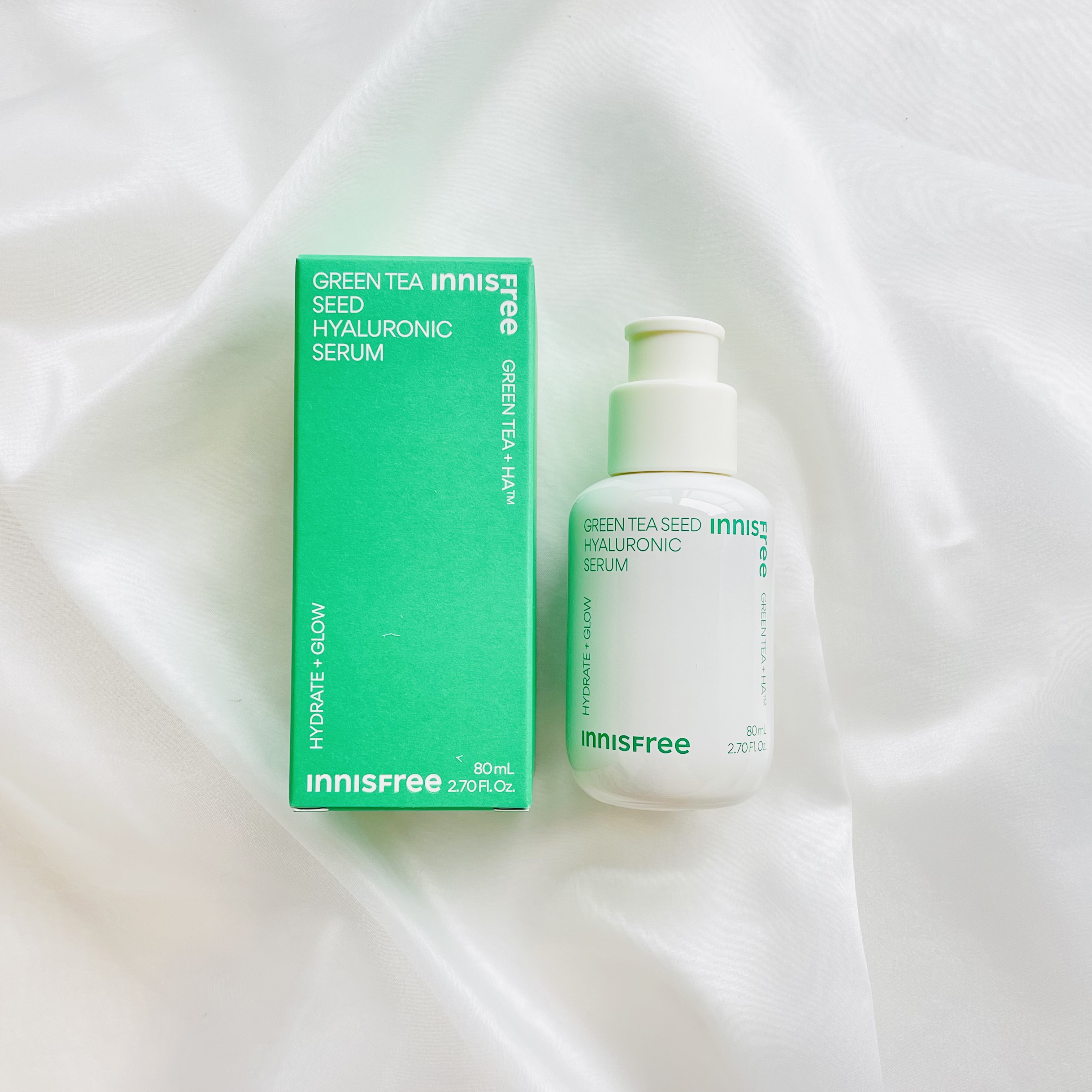 グリーンティーシード ヒアルロン セラム　/innisfree/美容液を使ったクチコミ（1枚目）