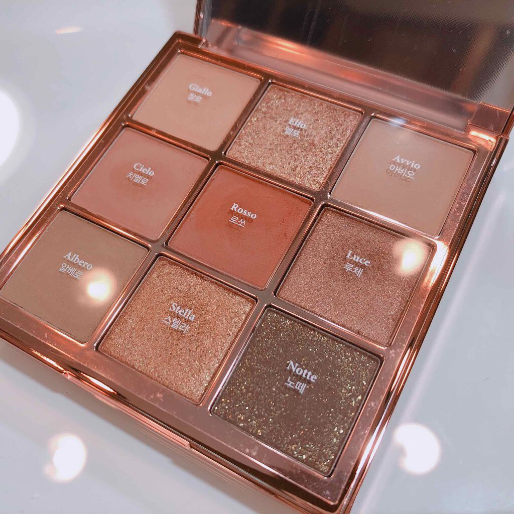 The Bella collection eyeshadow palette/CELEFIT/アイシャドウパレットを使ったクチコミ（3枚目）