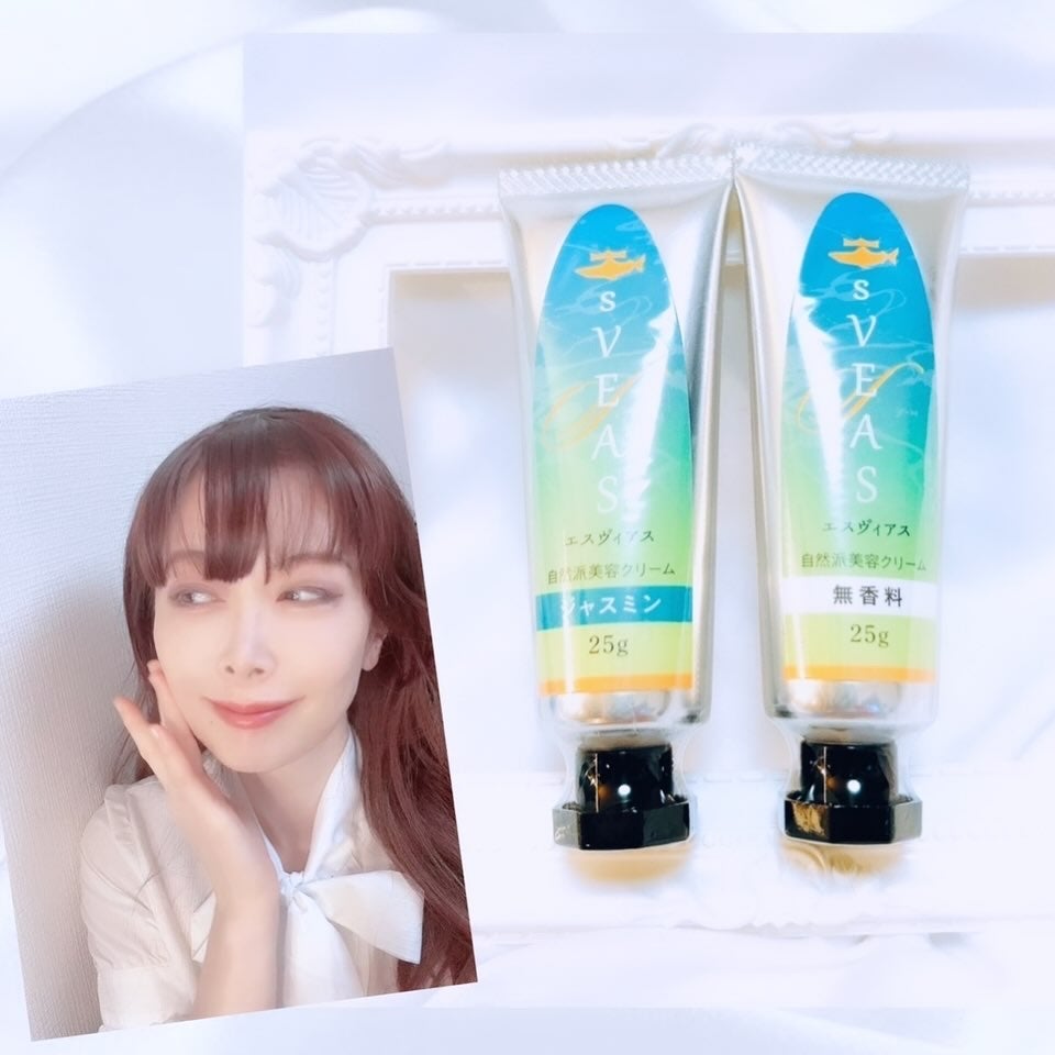 美容クリーム 無香料(スクアレン美容クリーム)/sVEAS/フェイスクリームを使ったクチコミ(3枚目)