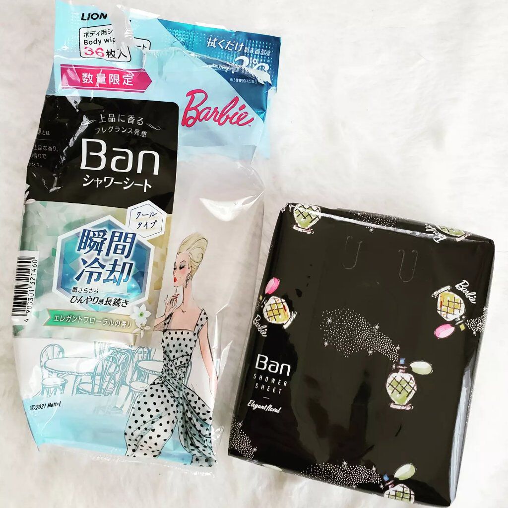 爽感さっぱりシャワーシート クールタイプ/Ban/ボディシートを使ったクチコミ(1枚目)