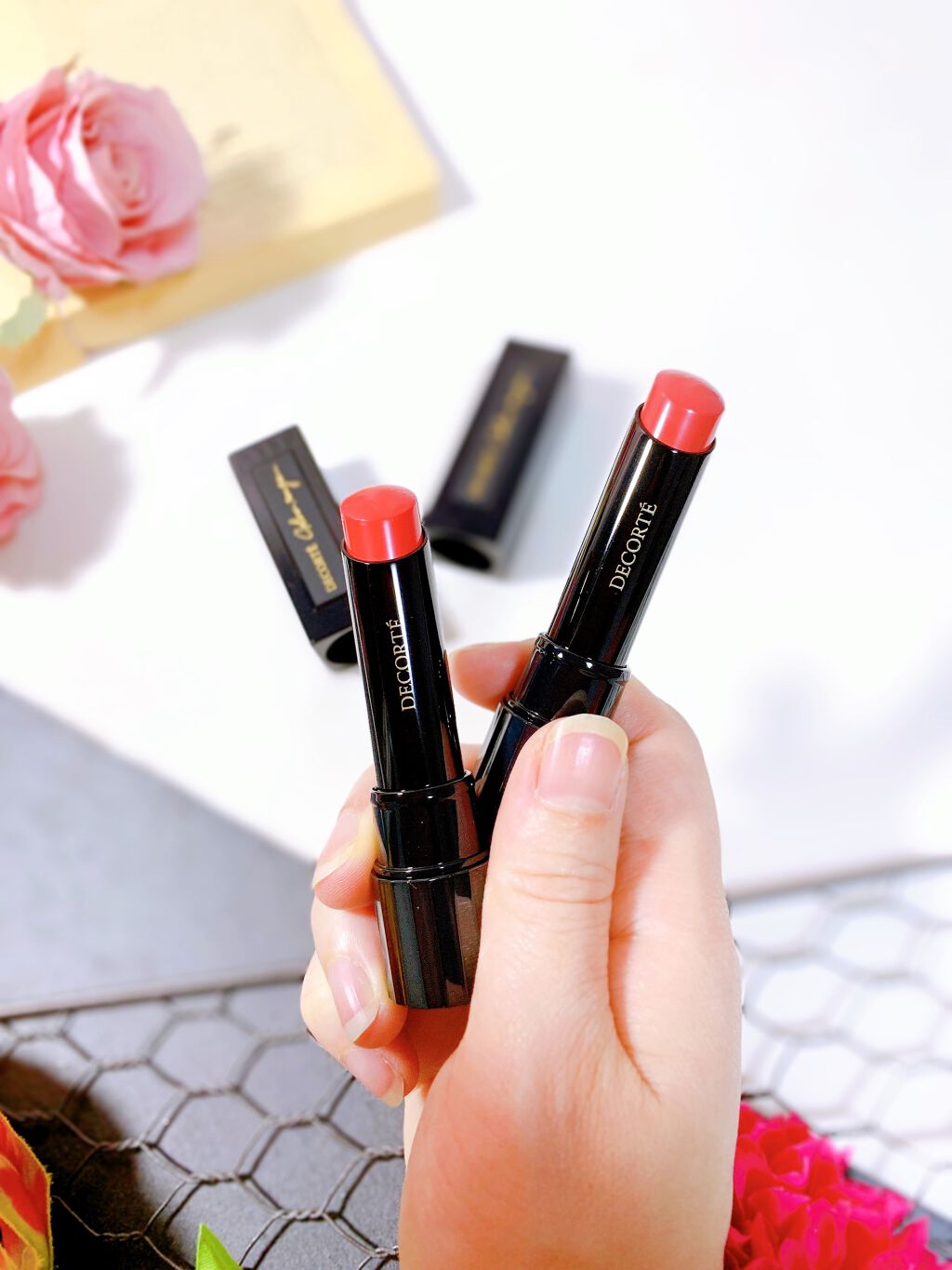 ルージュ デコルテ/DECORTÉ/口紅を使ったクチコミ(8枚目)