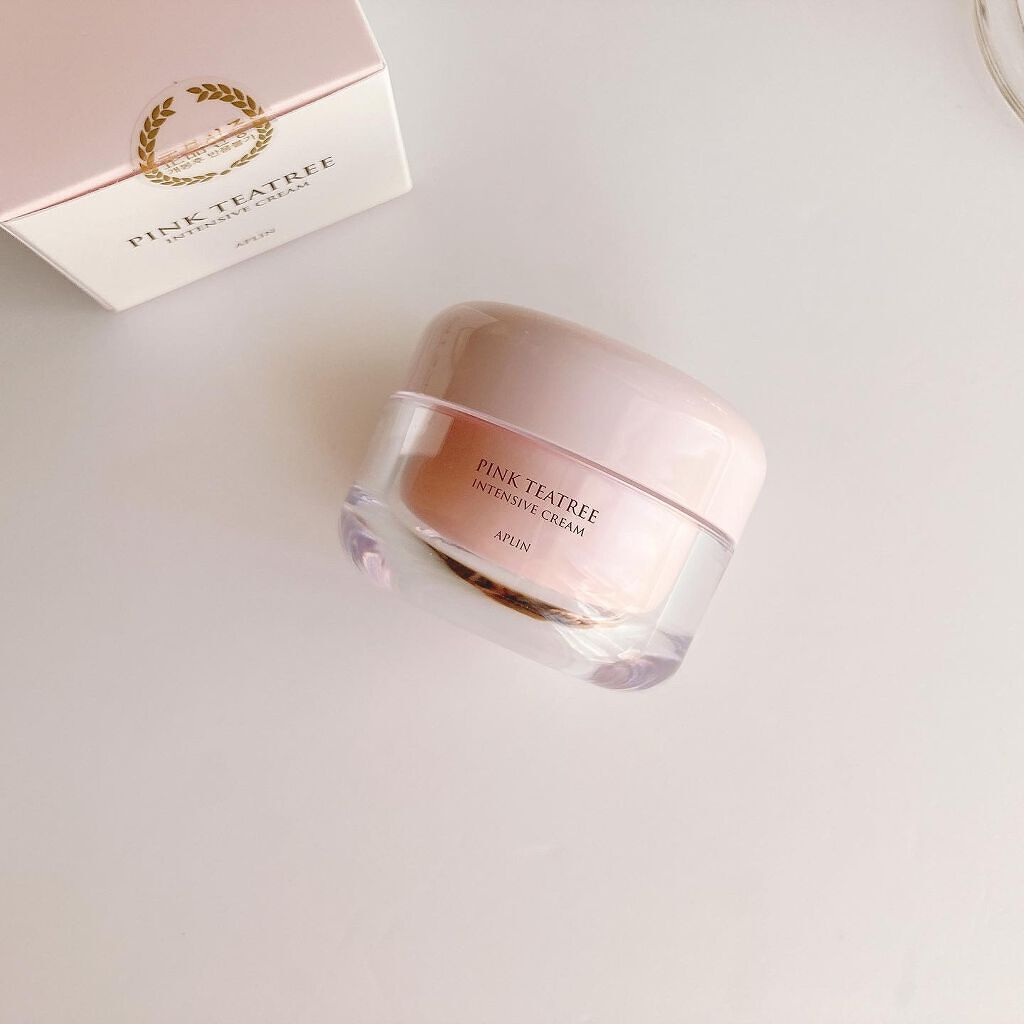 ピンクティーツリークリーム/APLIN/フェイスクリームを使ったクチコミ（2枚目）