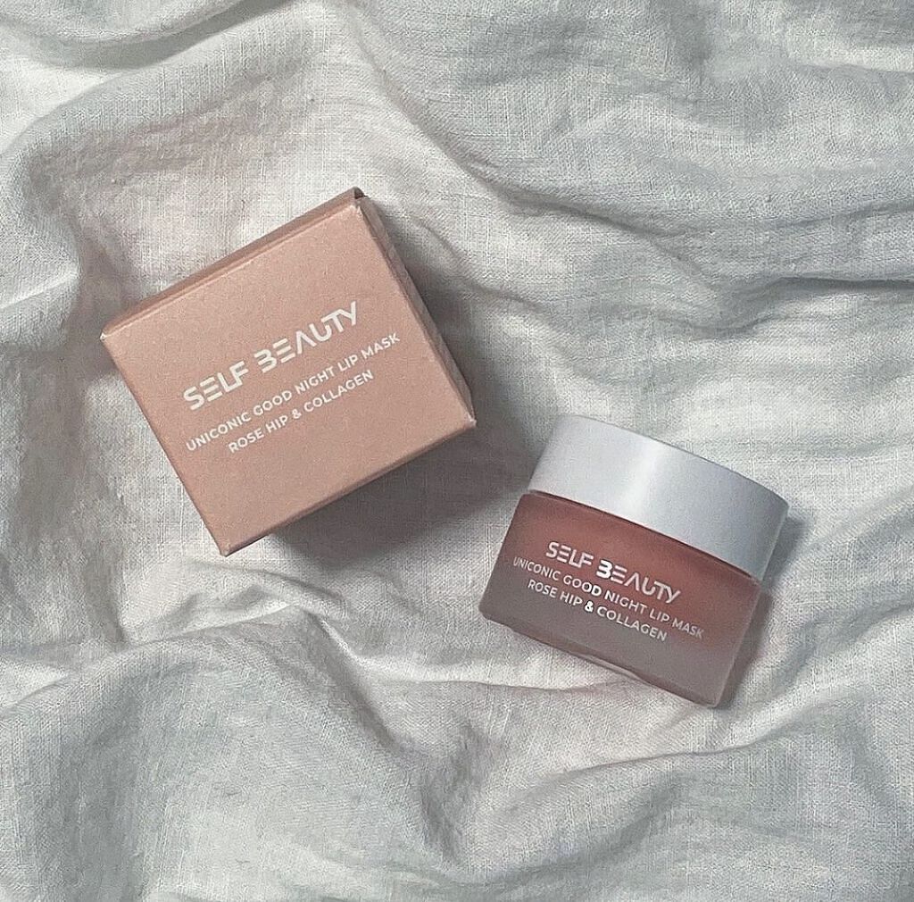 ユニコーングッドナイトリップマスク ローズヒップ&コラーゲン/SELF BEAUTY/リップマスクを使ったクチコミ(1枚目)