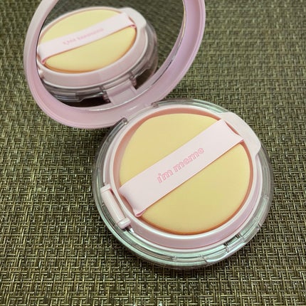 ワンダーベルベットラスティングクッション/i’m meme/クッションファンデーションを使ったクチコミ(4枚目)