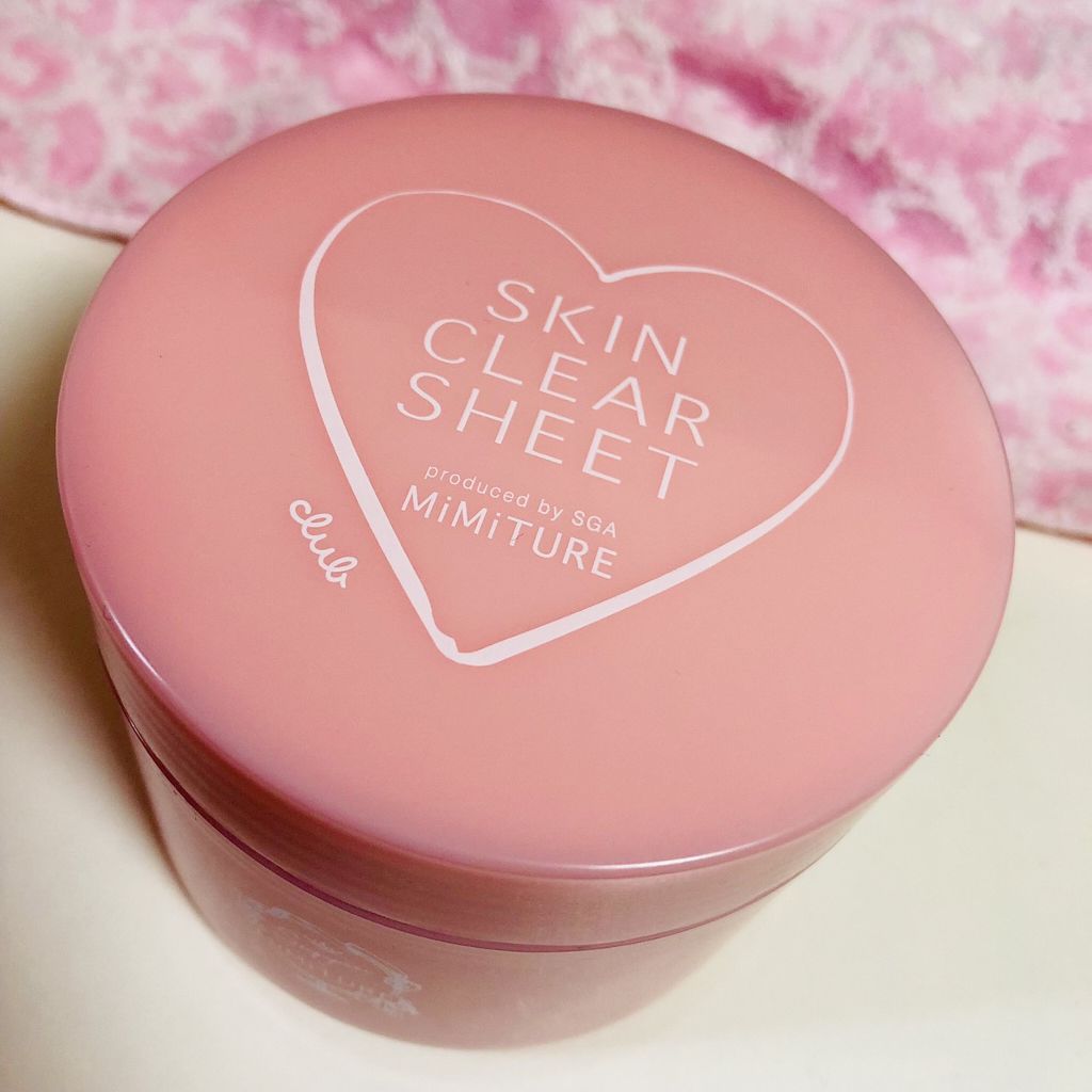 ミミチュール すっぴんスキンクリアシート/クラブ/ピーリングを使ったクチコミ（1枚目）