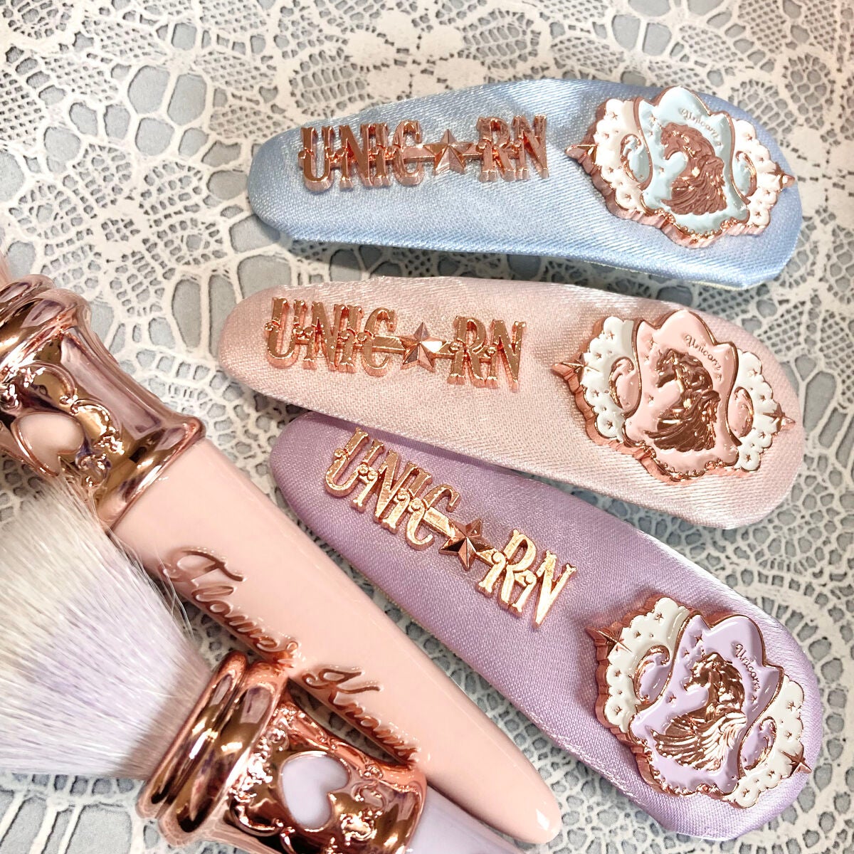 クリスタルユニコーンシリーズ チークブラッシュ/FlowerKnows/パウダーチークを使ったクチコミ(10枚目)