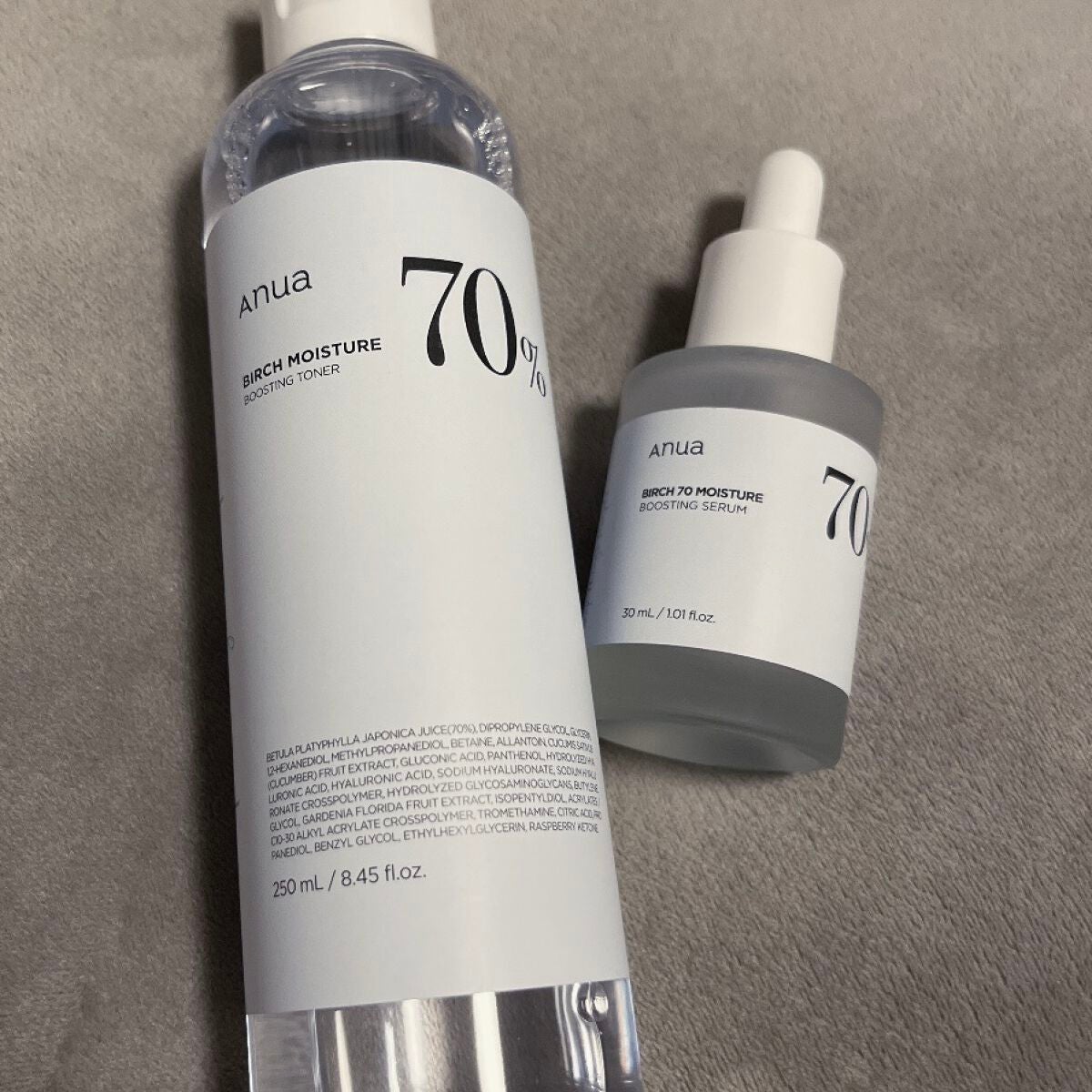 シラカバ70%水分ブースティングセラム/Anua/美容液を使ったクチコミ(1枚目)