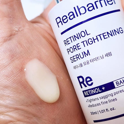 レチ二オールポアタイトニングセラム/Real Barrier/美容液を使ったクチコミ(4枚目)