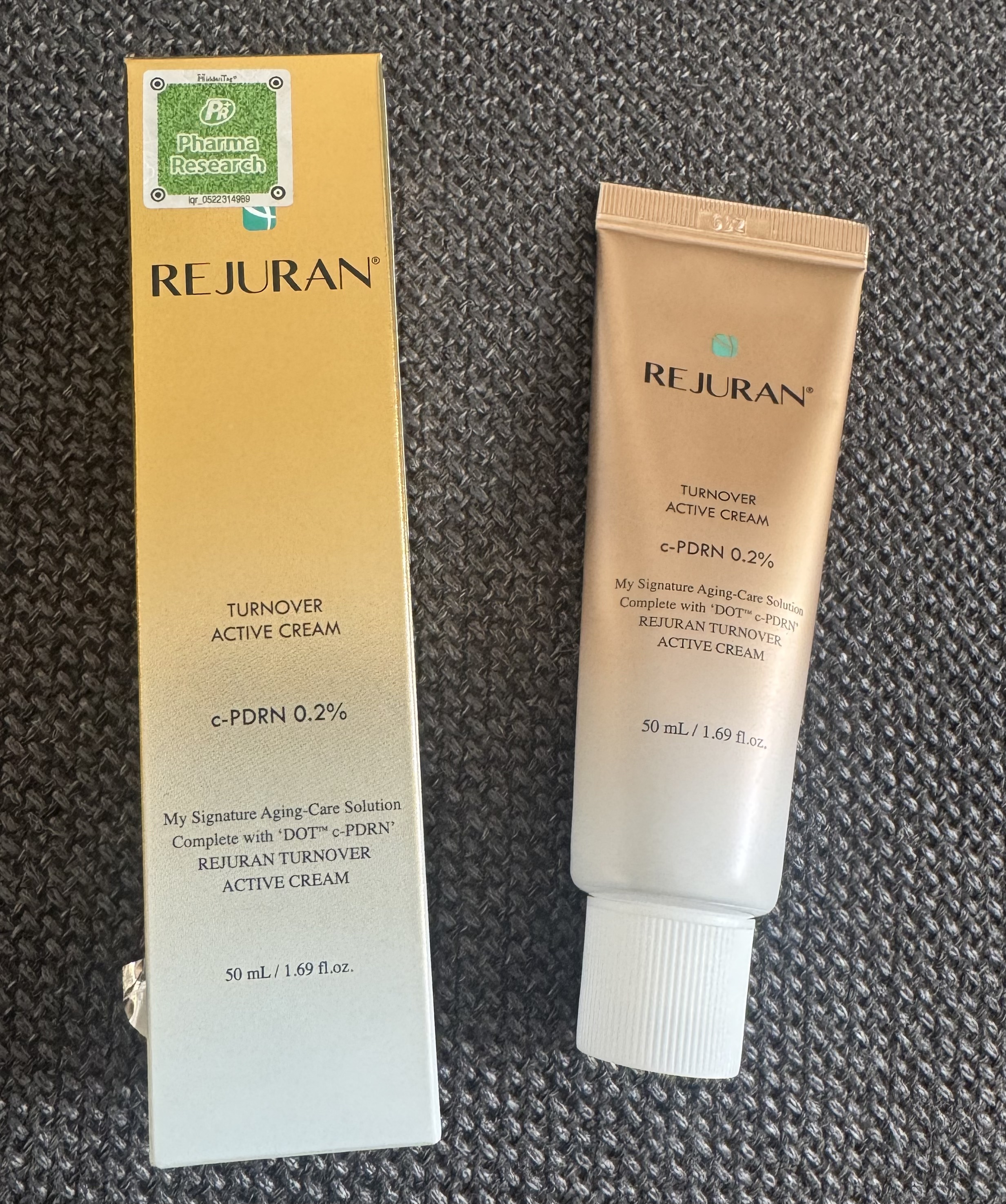 REJURAN ターンオーバーアクティブクリーム 50ml/REJURAN COSMETICS/フェイスクリームを使ったクチコミ（3枚目）