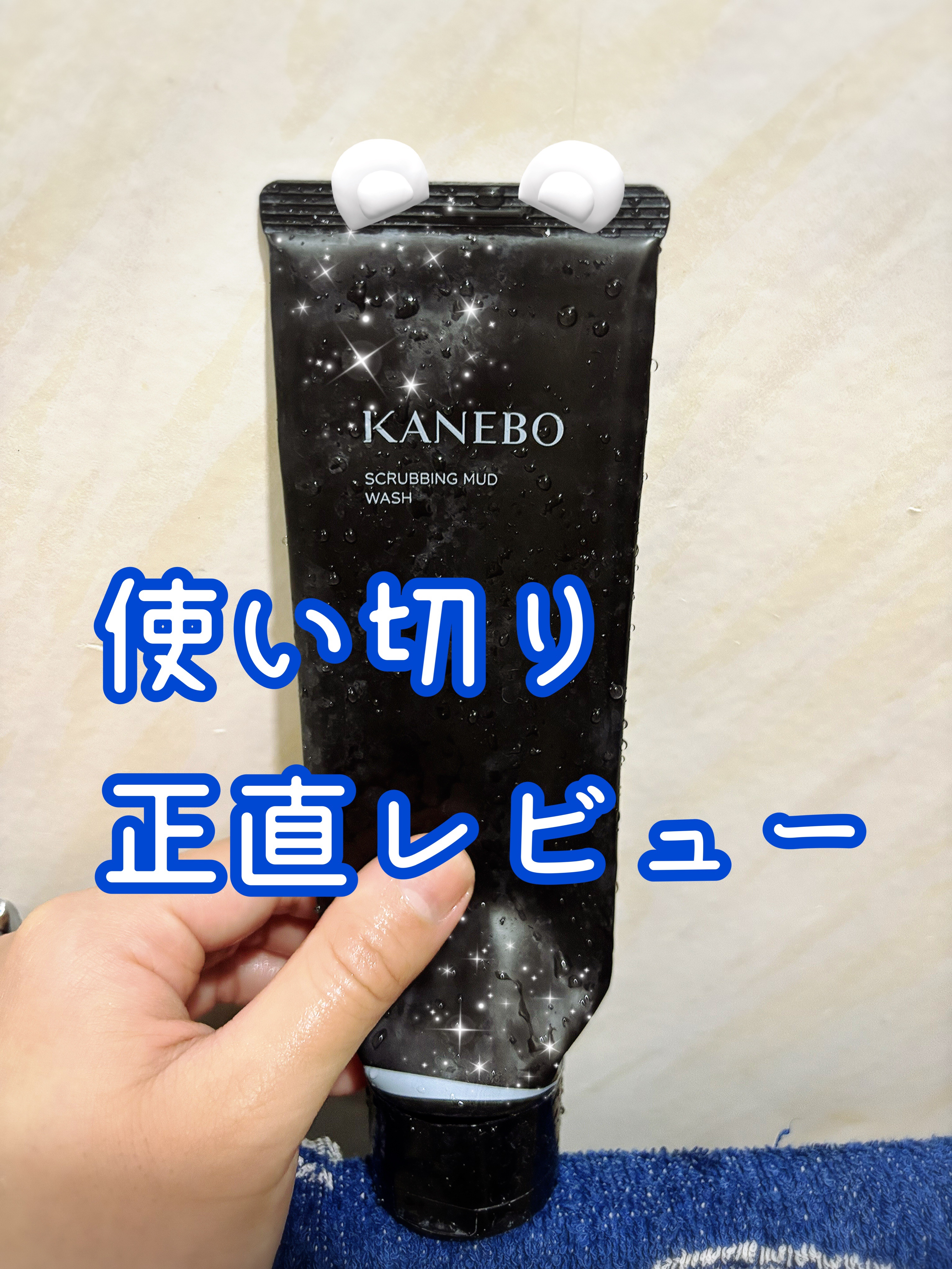 スクラビング　マッド　ウォッシュ/KANEBO/洗顔フォームを使ったクチコミ（1枚目）