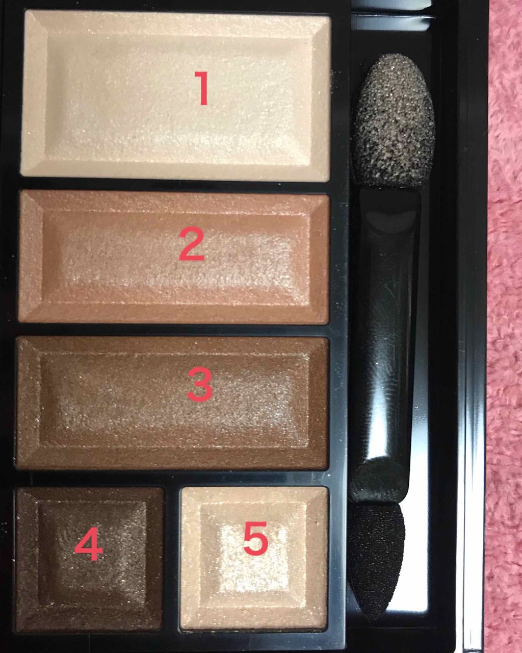 ショコラスウィート アイズ/リンメル ロンドン/アイシャドウパレットを使ったクチコミ（2枚目）