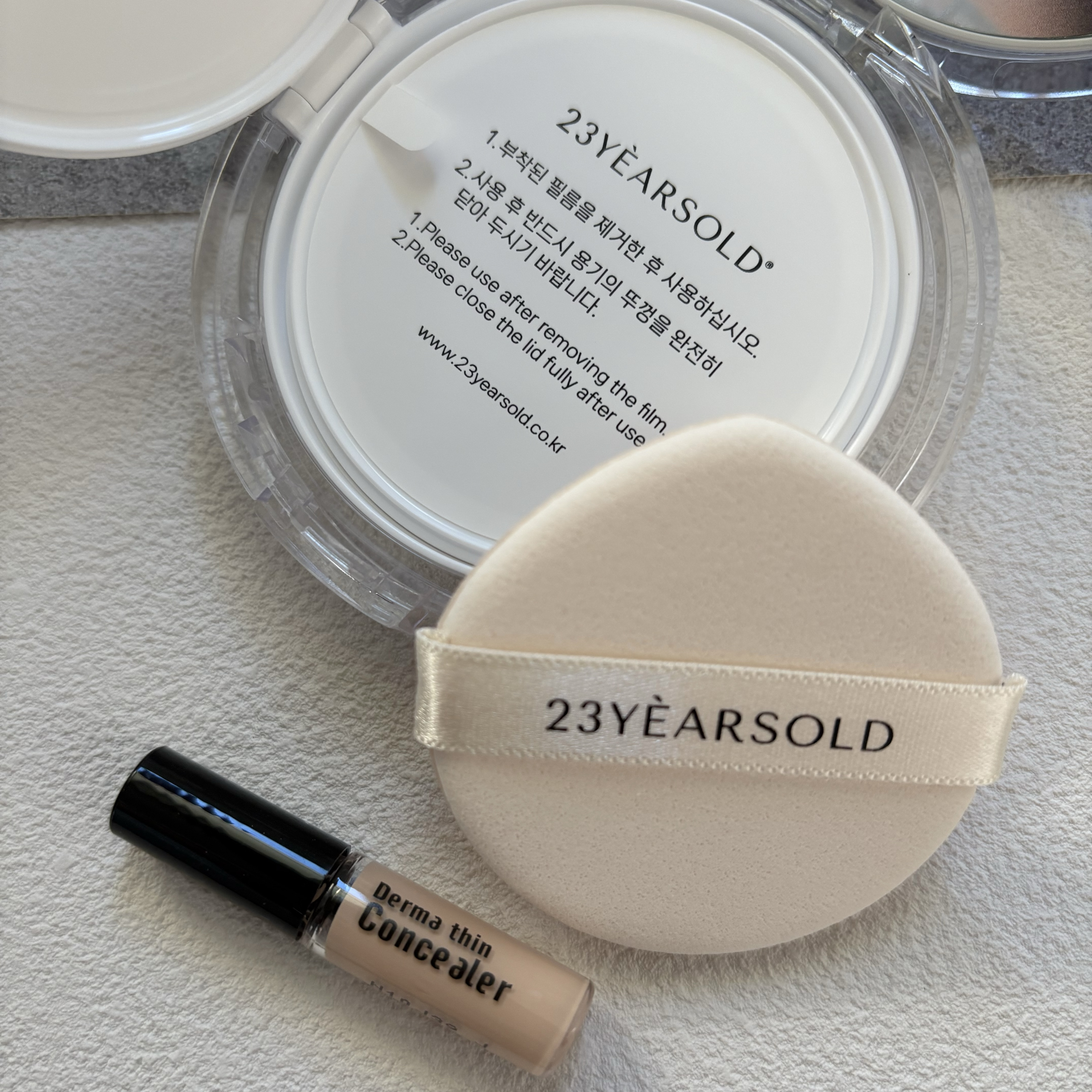 ハートリーフシーンカバークッション/23years old/クッションファンデーションを使ったクチコミ（2枚目）