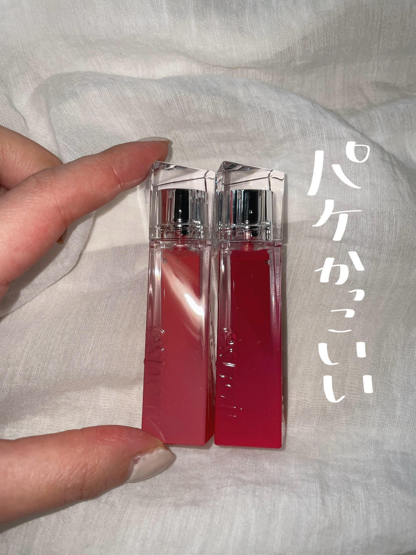 クチュールリップティントグレイズ/espoir/リップティントを使ったクチコミ（2枚目）