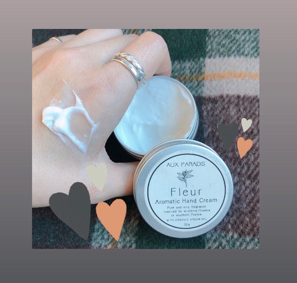 アロマティック ハンドクリーム #03 Fleur/AUX PARADIS/ハンドクリームを使ったクチコミ(2枚目)