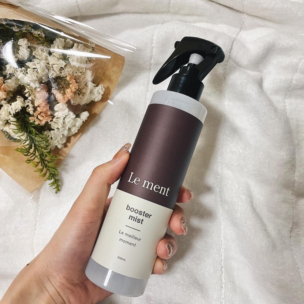 ブースターミスト/Le ment/アウトバストリートメントを使ったクチコミ(3枚目)