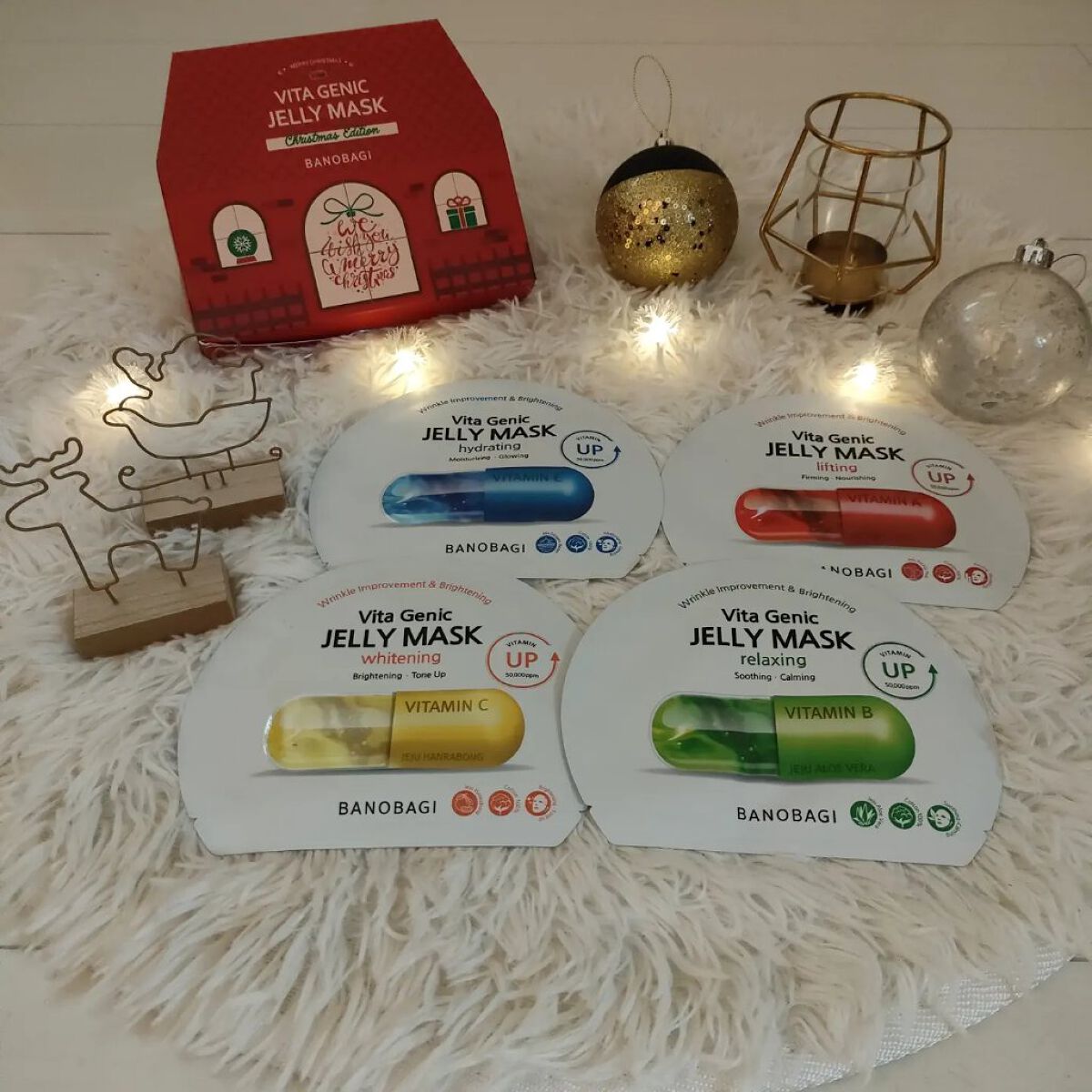 ビタ ジェニックゼリーマスク/BANOBAGI/シートマスク・パックを使ったクチコミ（1枚目）