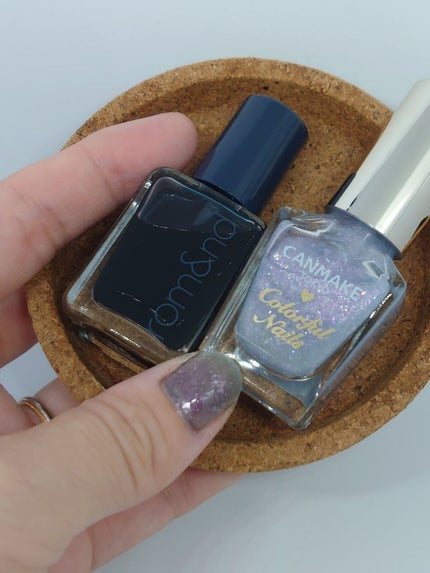 ムードペブルネイル 10 DUSK NABY(ダスクネイビー)/rom&nd/マニキュアを使ったクチコミ(1枚目)