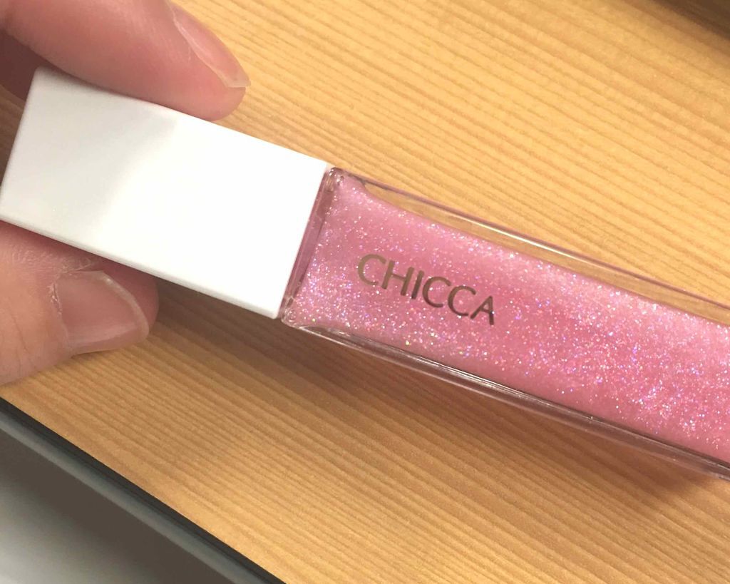 メスメリック グロスオン/CHICCA/リップグロスを使ったクチコミ(1枚目)