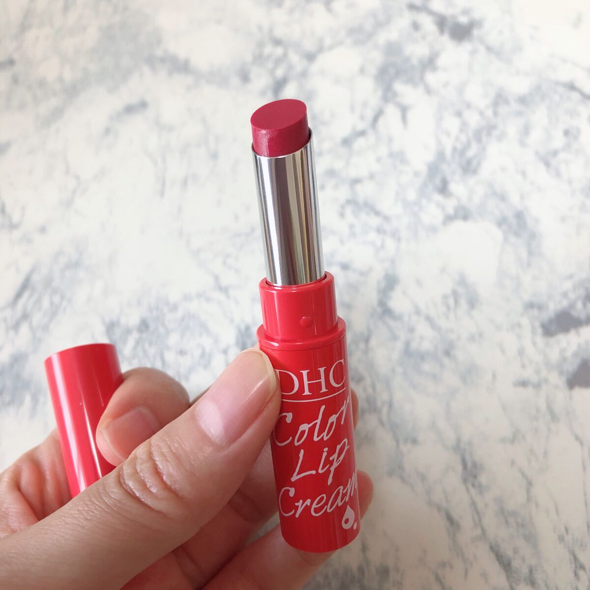 濃密うるみカラーリップクリーム/DHC/リップクリームを使ったクチコミ（1枚目）