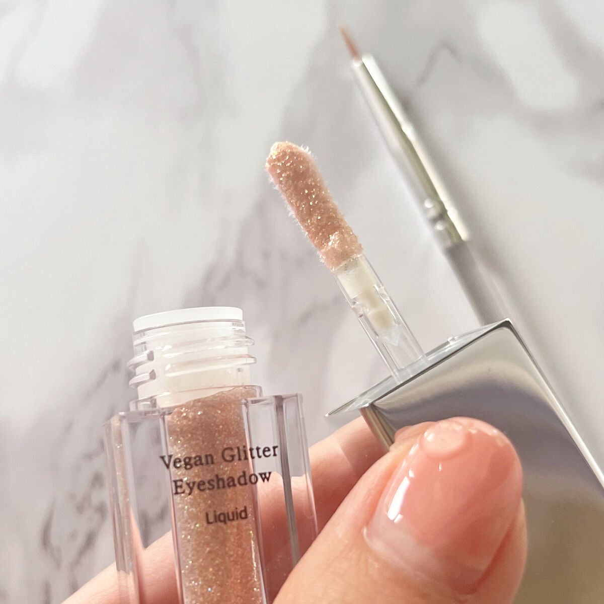 グリッターアイシャドウ/Dear.A/グリッターを使ったクチコミ(3枚目)