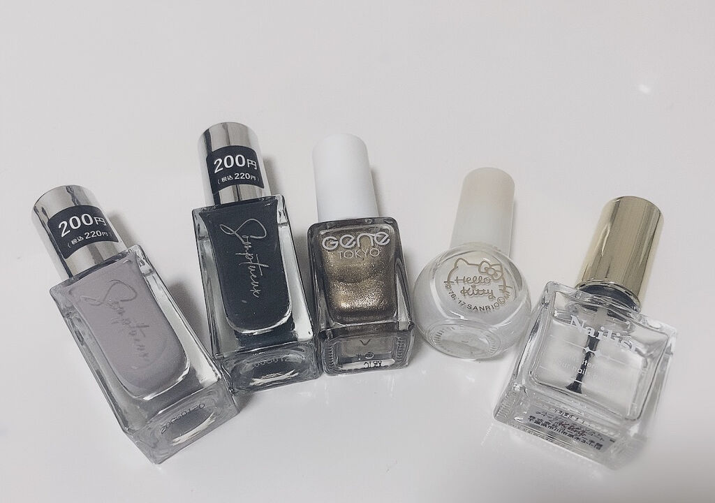 サンリオネイル/DAISO/マニキュアを使ったクチコミ（2枚目）