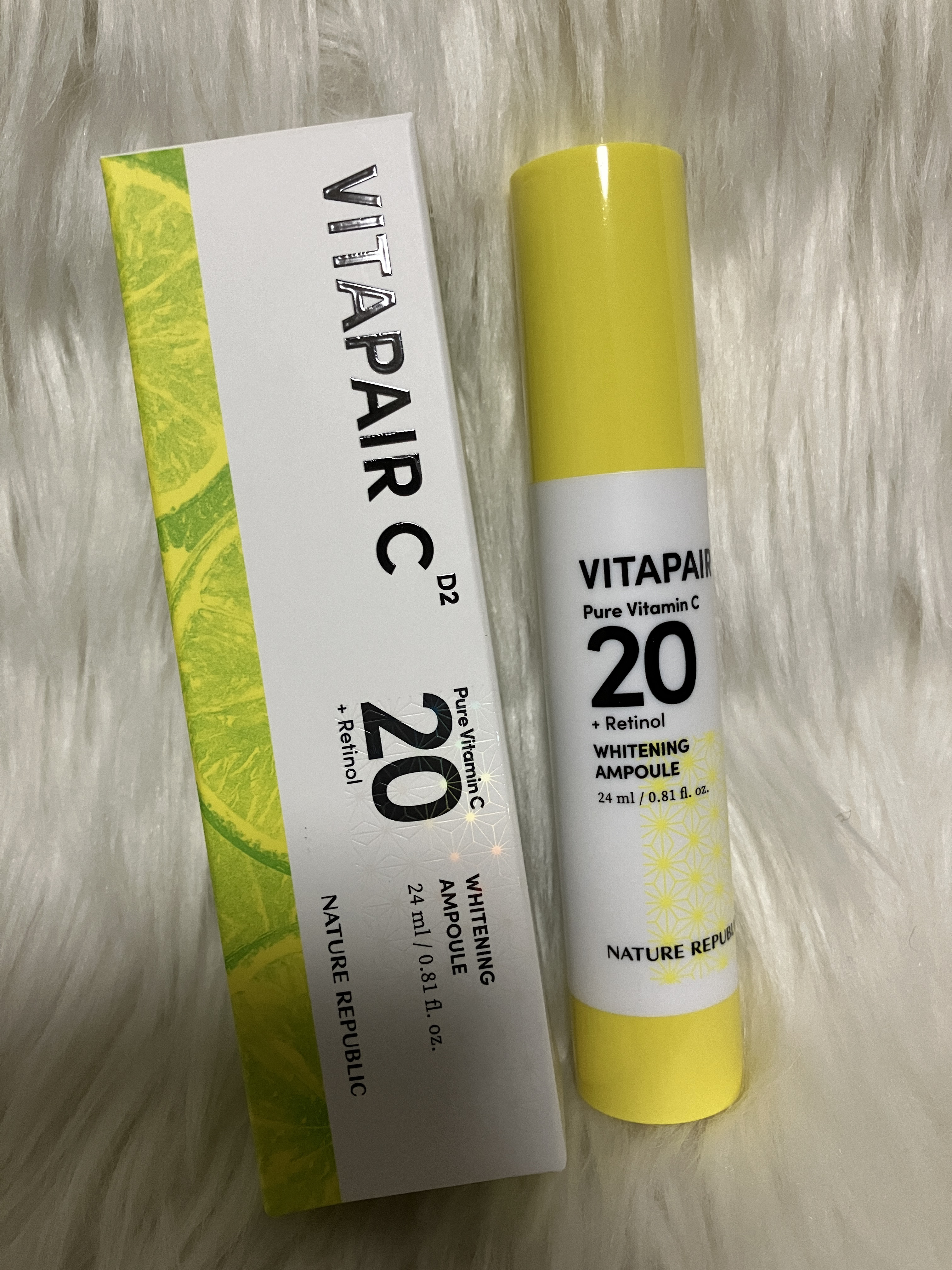 ビタペアC ビタレチ美容液/ネイチャーリパブリック/美容液を使ったクチコミ（1枚目）
