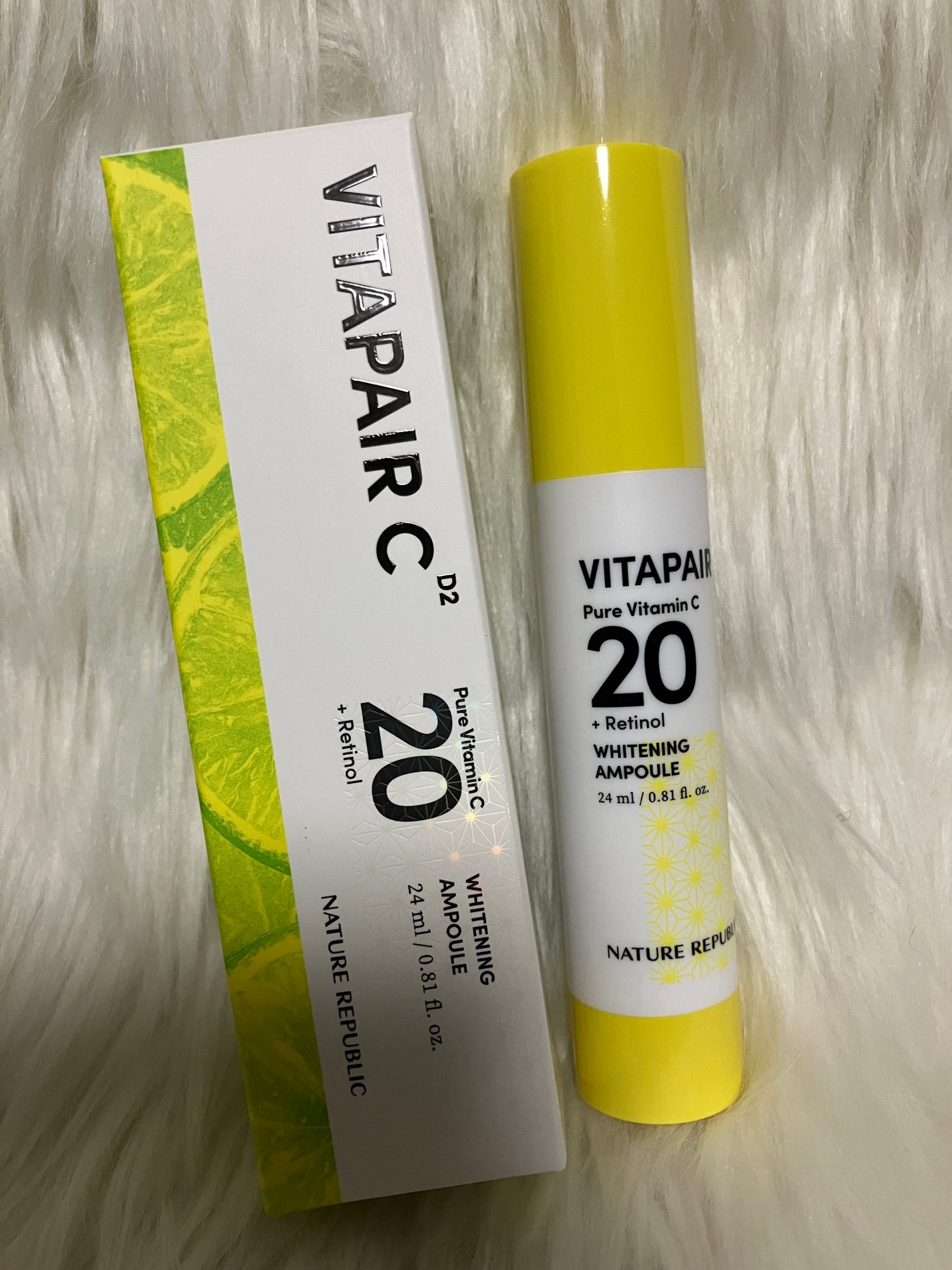 ビタペアC ビタレチ美容液/ネイチャーリパブリック/美容液を使ったクチコミ(1枚目)