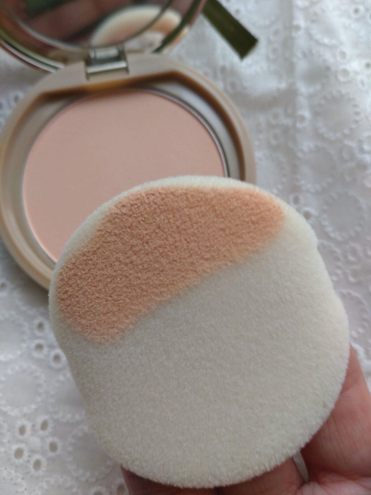 マシュマロフィニッシュパウダー/キャンメイク/プレストパウダーを使ったクチコミ（3枚目）