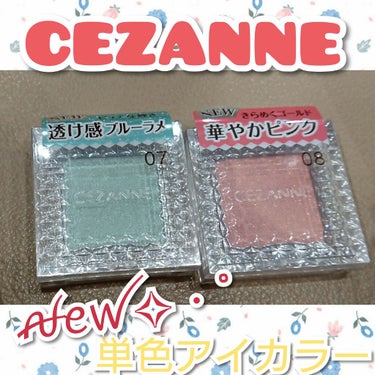 シングルカラーアイシャドウ/CEZANNE/単色アイシャドウを使ったクチコミ（1枚目）