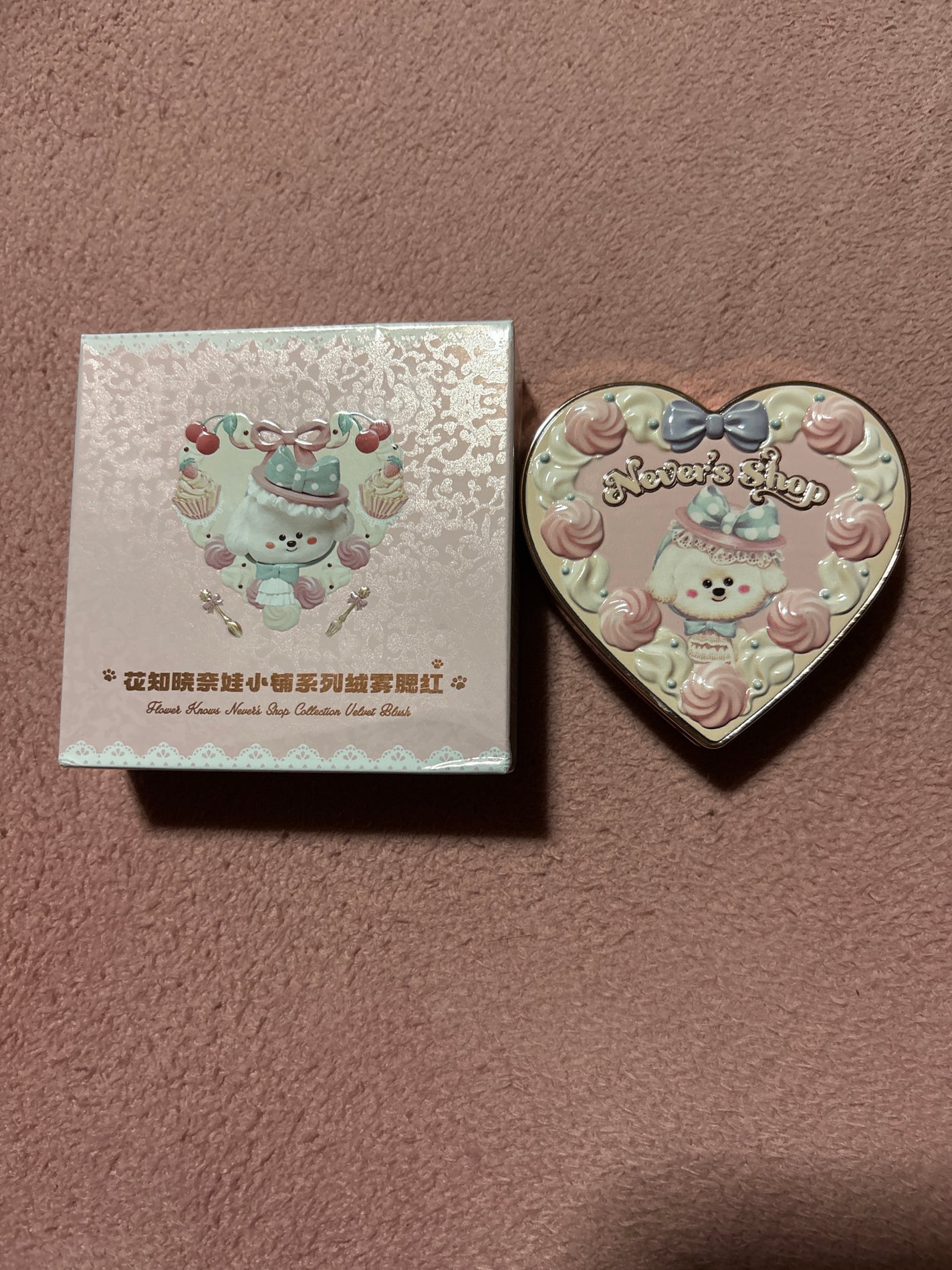 フラワーノーズネバーズショップチーク/FlowerKnows/パウダーチークを使ったクチコミ(1枚目)