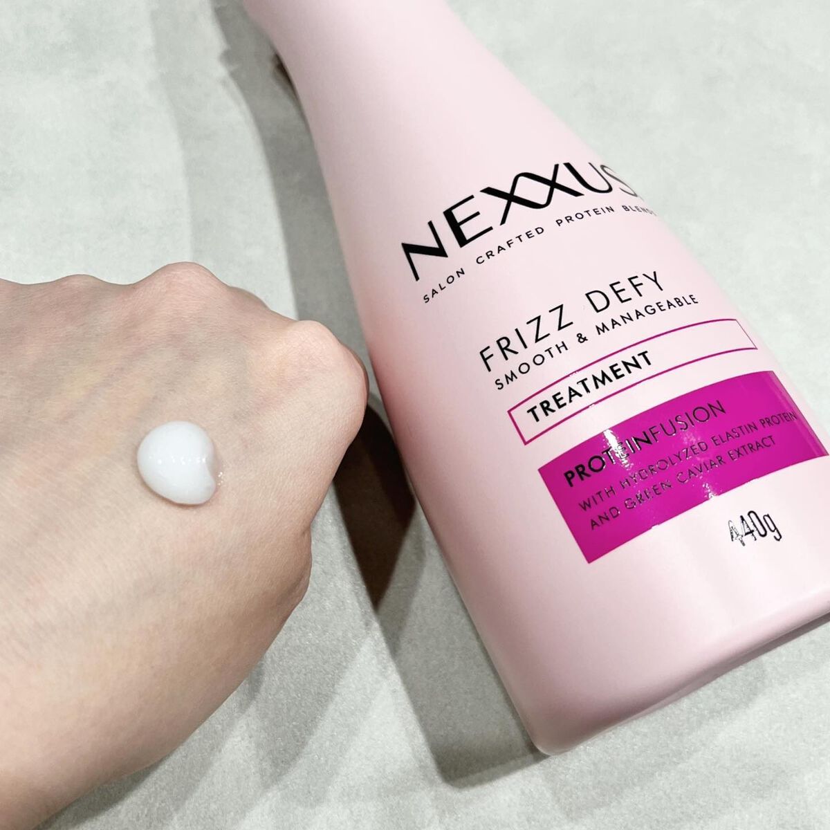 ネクサス スムースアンドマネージャブル 洗い流さないトリートメントオイル/NEXXUS(ネクサス)/ヘアオイルを使ったクチコミ(4枚目)