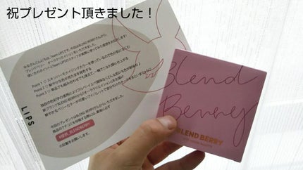 オーラクリエイション/BLEND BERRY/アイシャドウパレットを使ったクチコミ(1枚目)