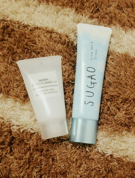 敏感肌用オールインワン美容液ジェル/無印良品/オールインワン化粧品を使ったクチコミ(2枚目)