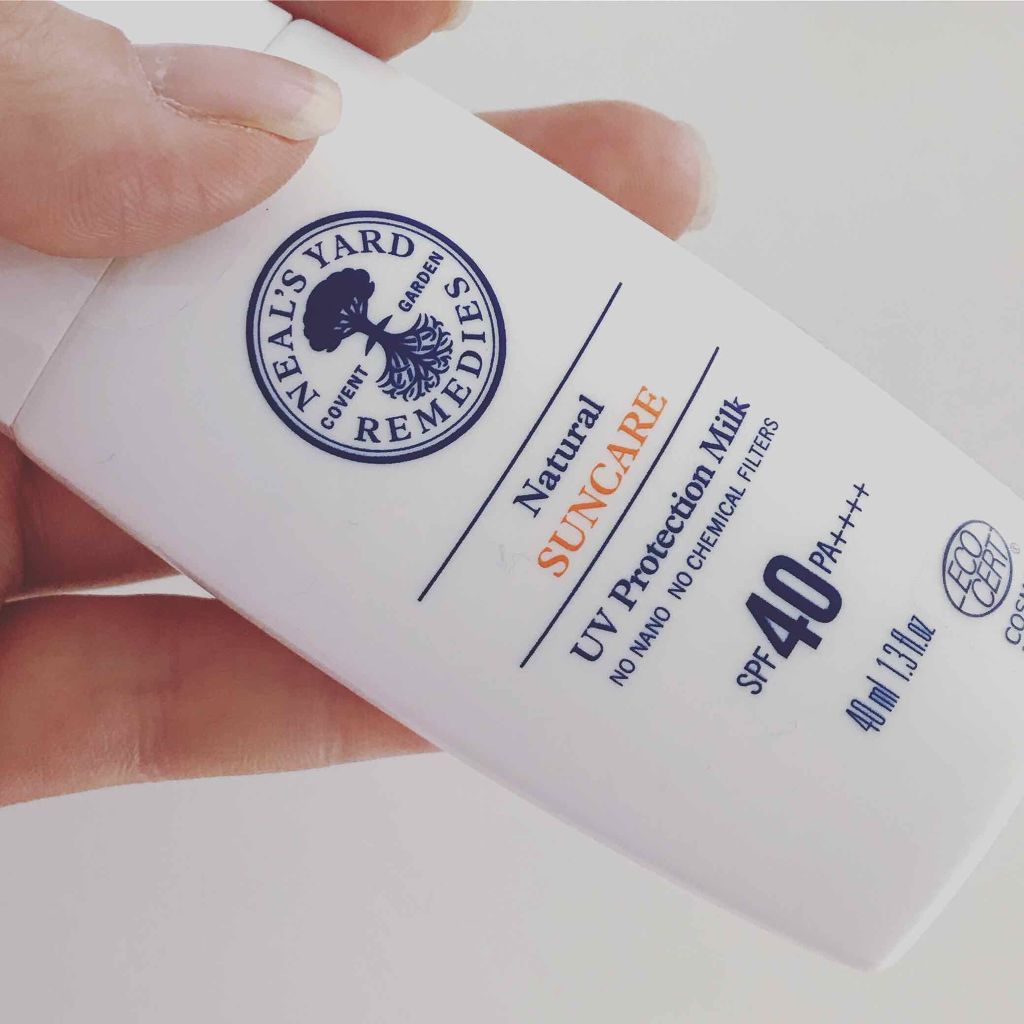 ナチュラル UV プロテクション ミルク/ニールズヤード レメディーズ/日焼け止めミルクを使ったクチコミ（1枚目）