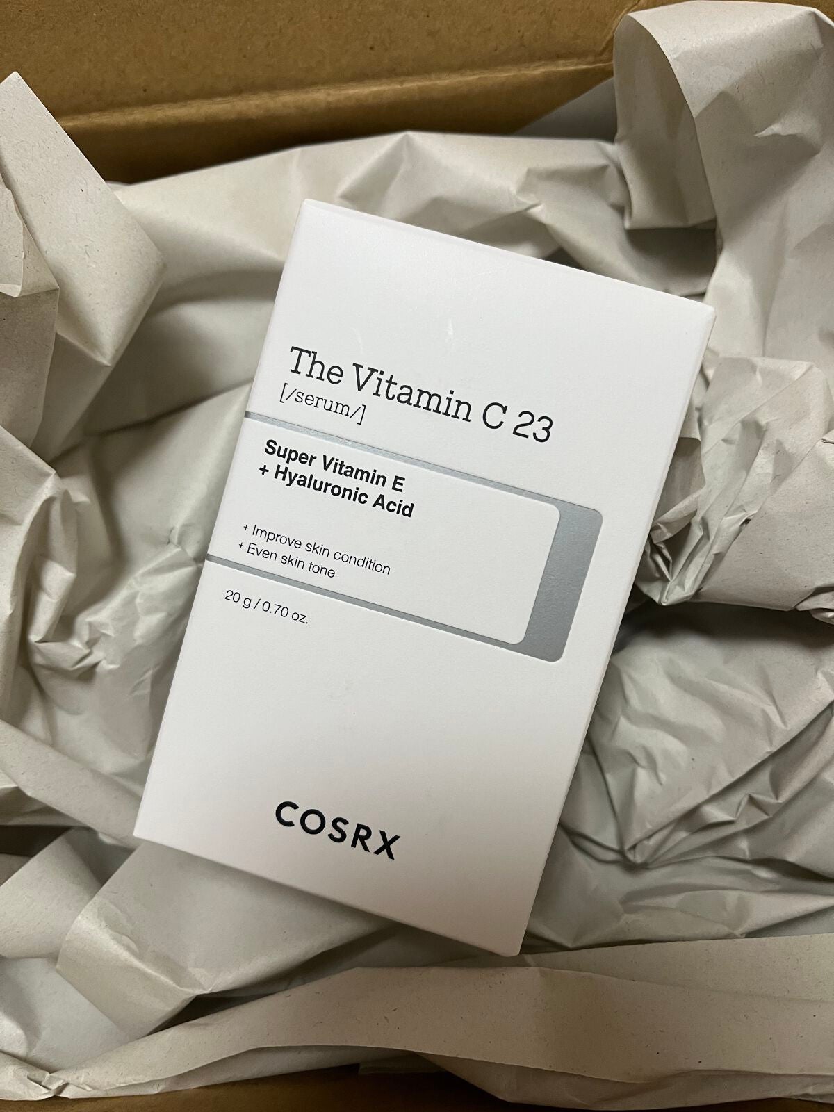 RXã¶ã»ãã¿ãã³C23ã»ã©ã /COSRX/çŸå®¹æ¶²ã䜿ã£ãã¯ãã³ãïŒ3æç®ïŒ