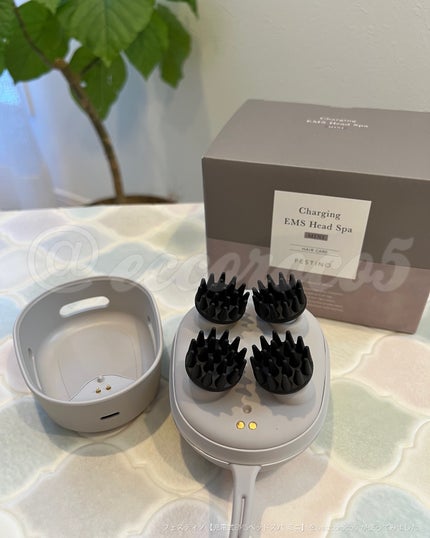 充電式EMSヘッドスパ ミニ/FESTINO/ヘッドマッサージャーを使ったクチコミ(4枚目)