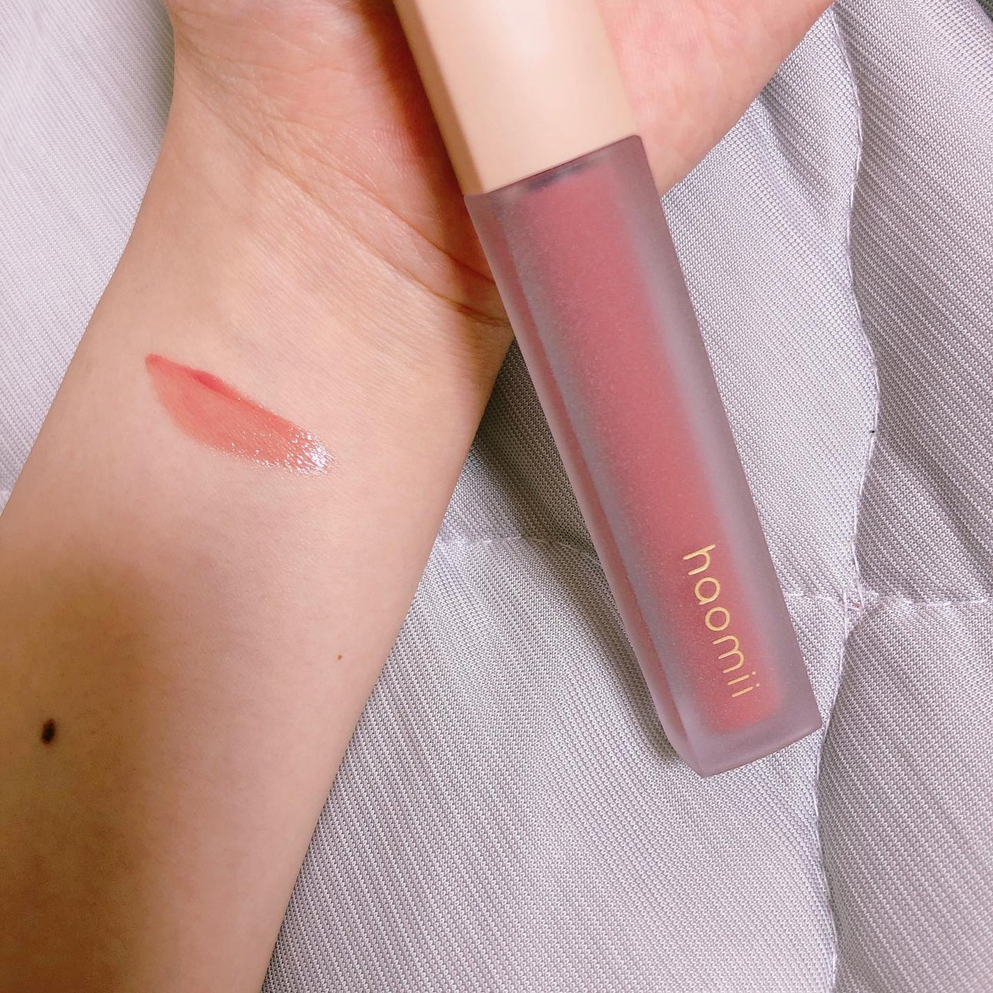 Melty flower lip tint/haomii/口紅を使ったクチコミ(4枚目)