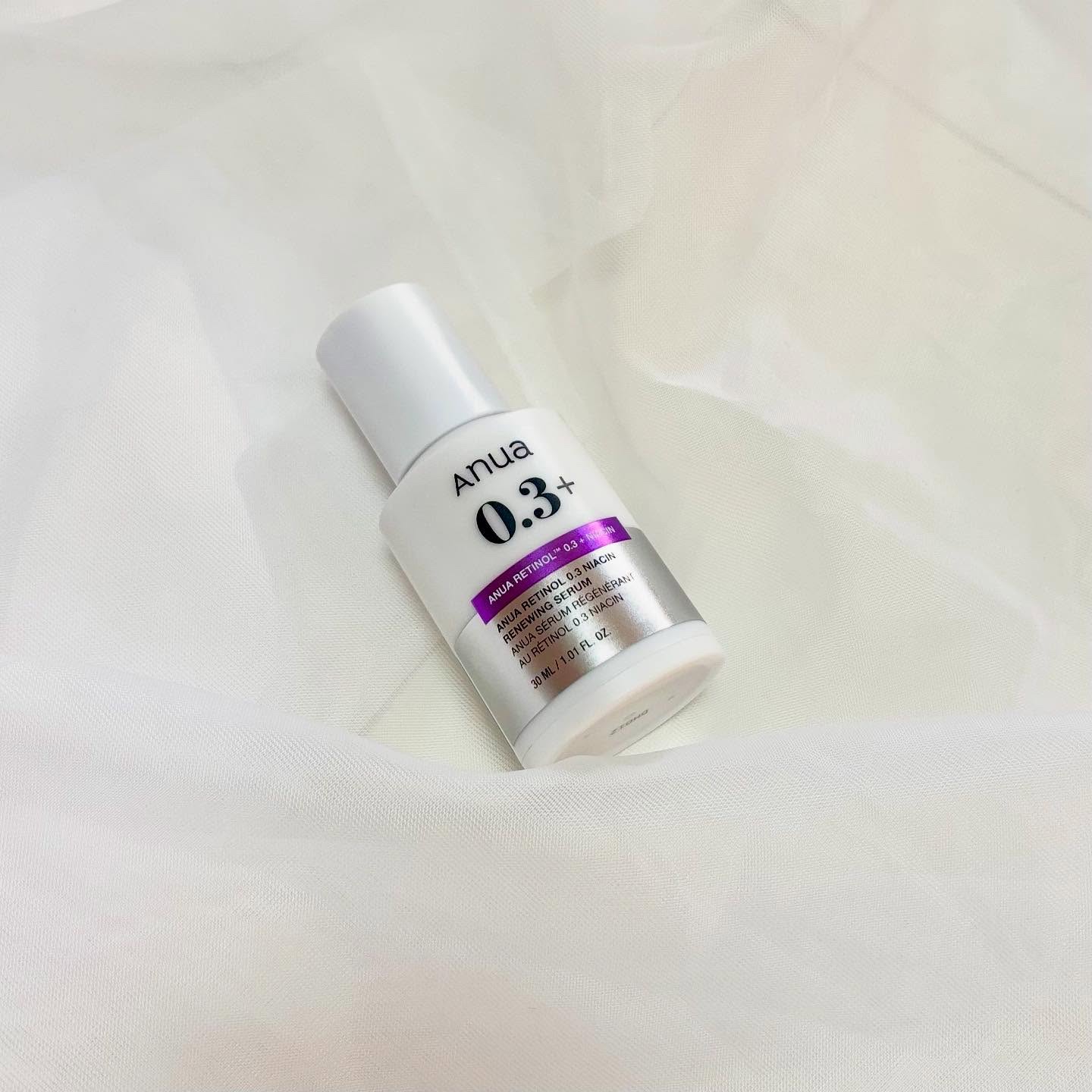 レチノール0.3 ナイアシンリニューイングセラム/Anua/美容液を使ったクチコミ（2枚目）