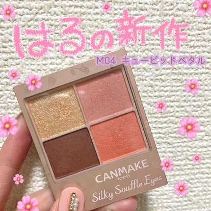シルキースフレアイズ(マットタイプ)/キャンメイク/アイシャドウパレットを使ったクチコミ(1枚目)