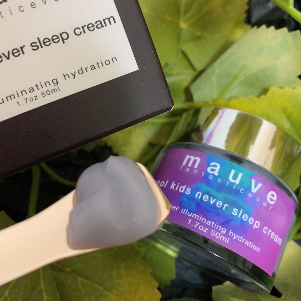 クールキッズネバースリープクリーム/mauve fantastic ever/フェイスクリームを使ったクチコミ（1枚目）