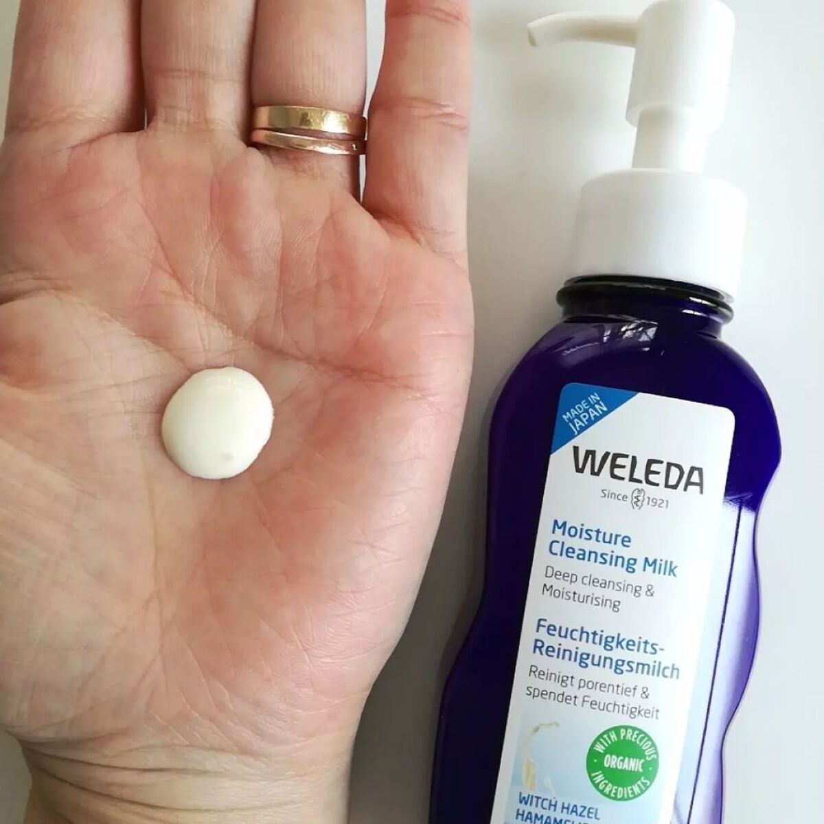 モイスチャー クレンジングミルク/WELEDA/ミルククレンジングを使ったクチコミ(2枚目)