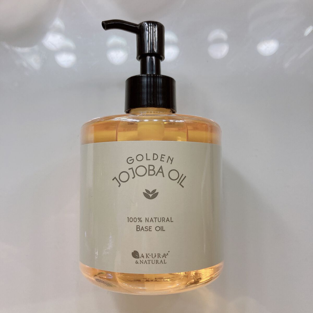 ゴールデンホホバオイル/SAKURA&NATURAL/ボディオイルを使ったクチコミ(1枚目)