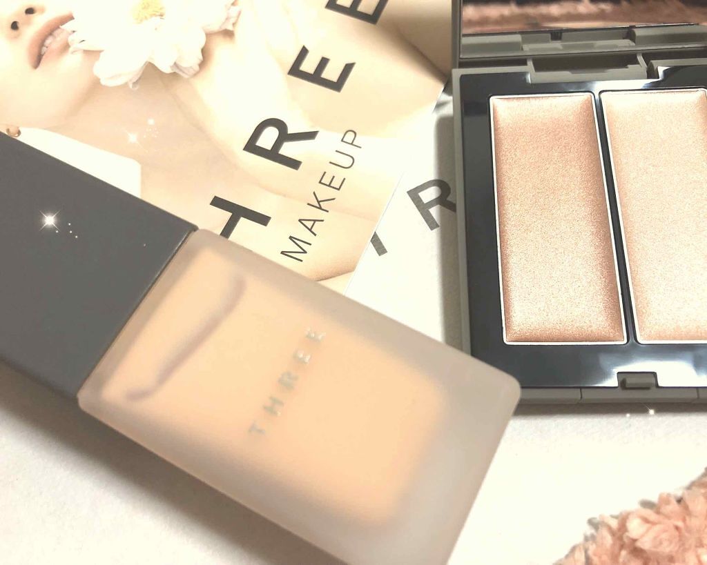 THREE シマリング グロー デュオ/THREE/クリームハイライトを使ったクチコミ(1枚目)