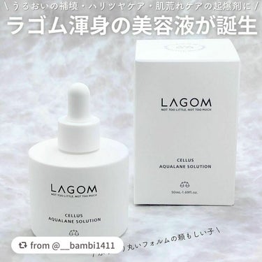 ラゴム アクアレンソリューション/LAGOM /美容液を使ったクチコミ（2枚目）