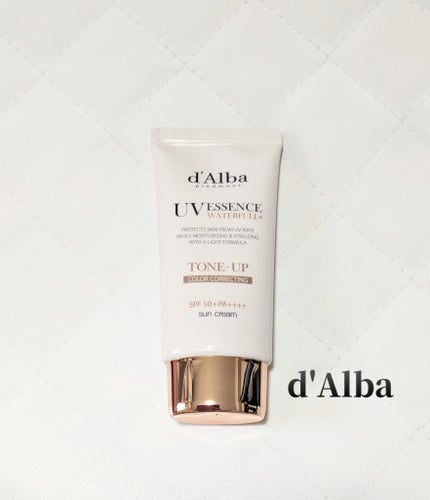 ウォータフルトーンアップサンクリーム/ダルバ/日焼け止めクリームを使ったクチコミ(1枚目)