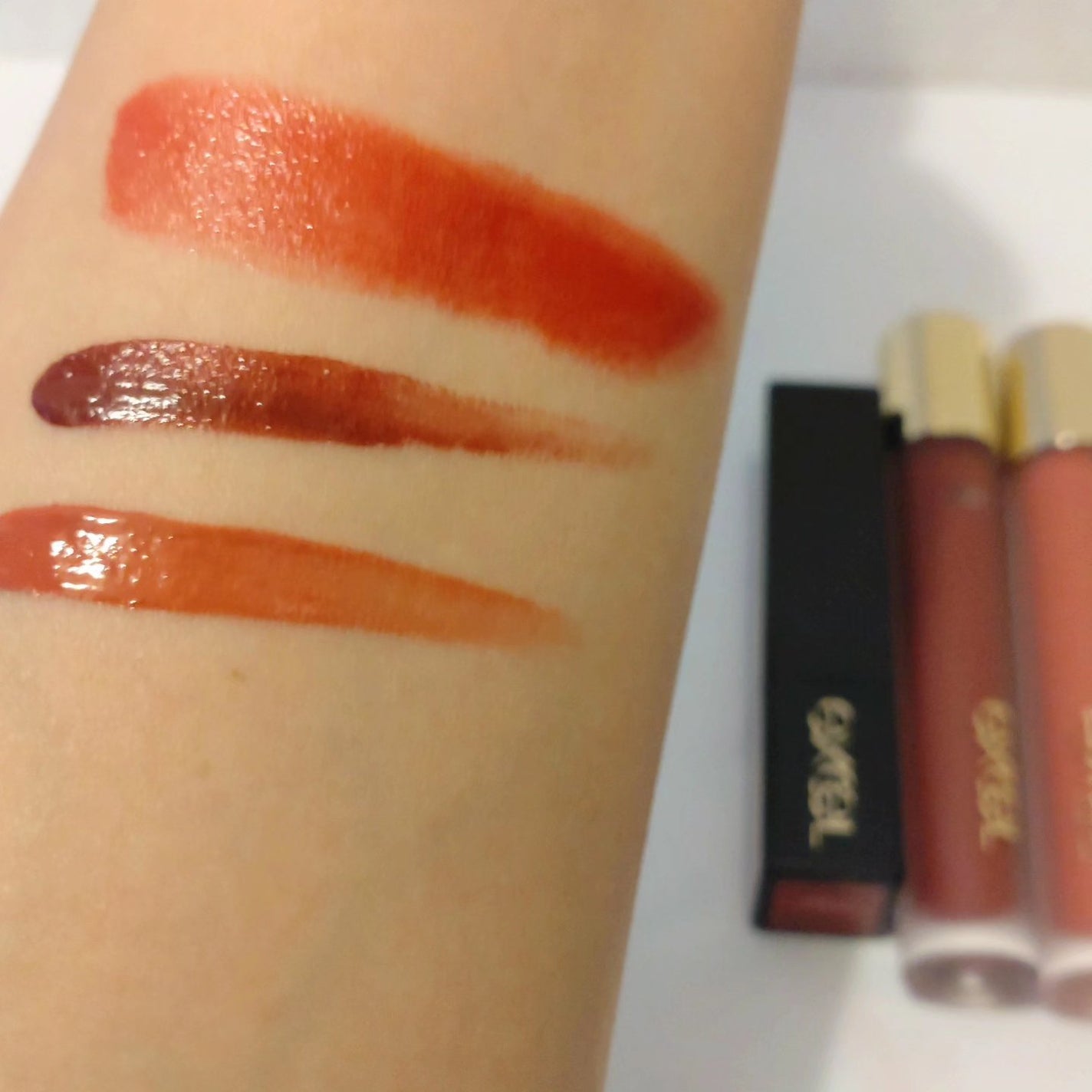 グレイズバームリップ/excel/口紅を使ったクチコミ(5枚目)