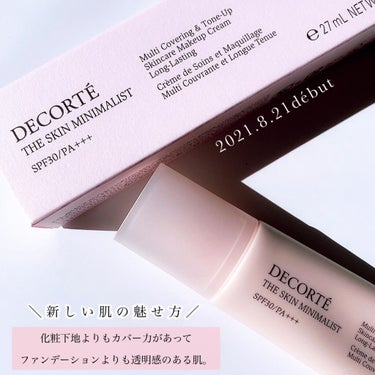 DECORTÉ ザ スキン ミニマリストのクチコミ「♡
必要なものだけを肌に纏う。新しい選択！

【COSME DECORTE】
◾︎ ザ スキン.....」（2枚目）