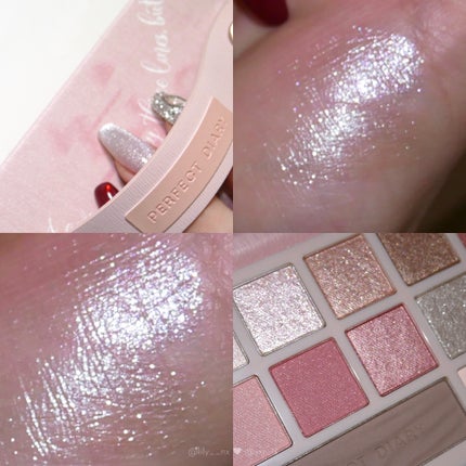 デザイナーアイズ&チークパレット/PERFECT DIARY/アイシャドウパレットを使ったクチコミ(3枚目)