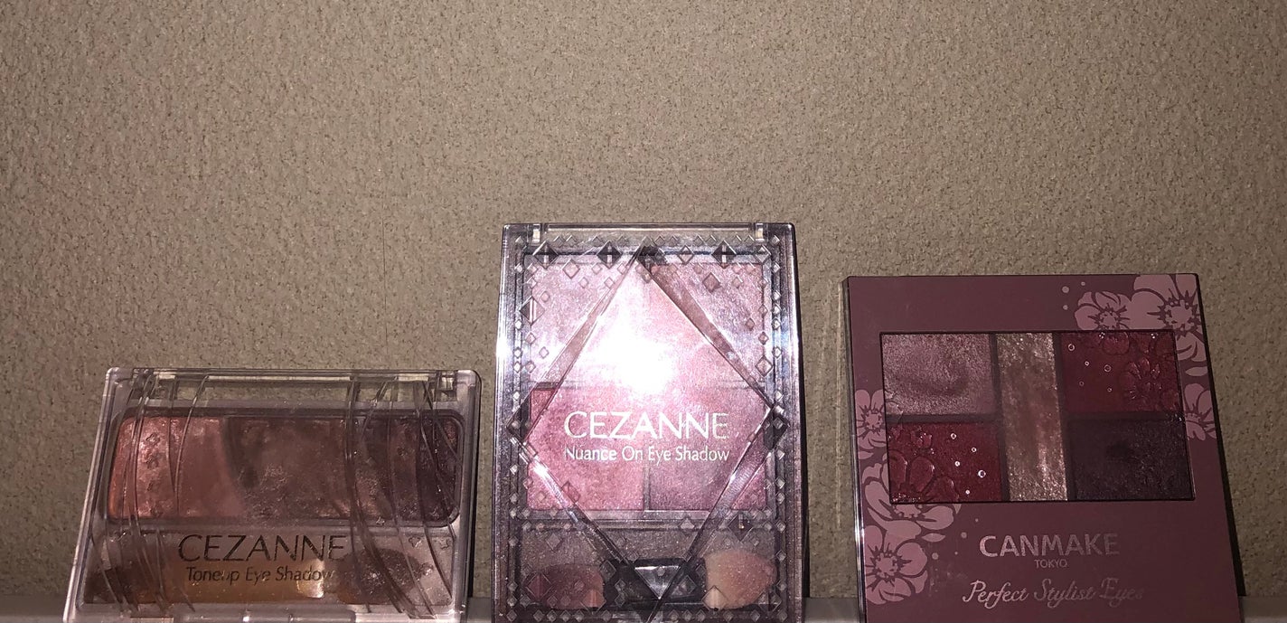 トーンアップアイシャドウ/CEZANNE/アイシャドウパレットを使ったクチコミ(1枚目)